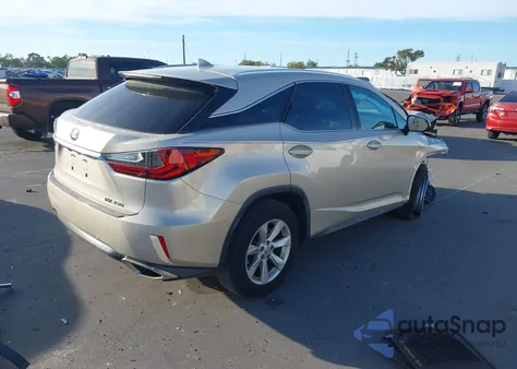 2017 Lexus Rx 350 from USA, damaged, VIN 2T2ZZMCA0HC039998